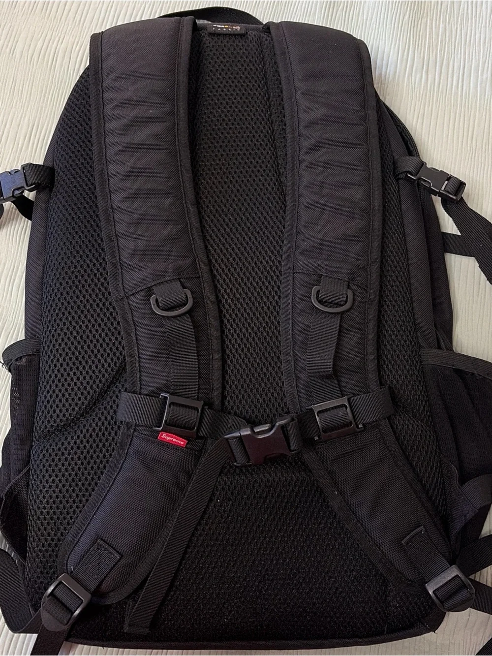 Supreme SS18 Black Backpack